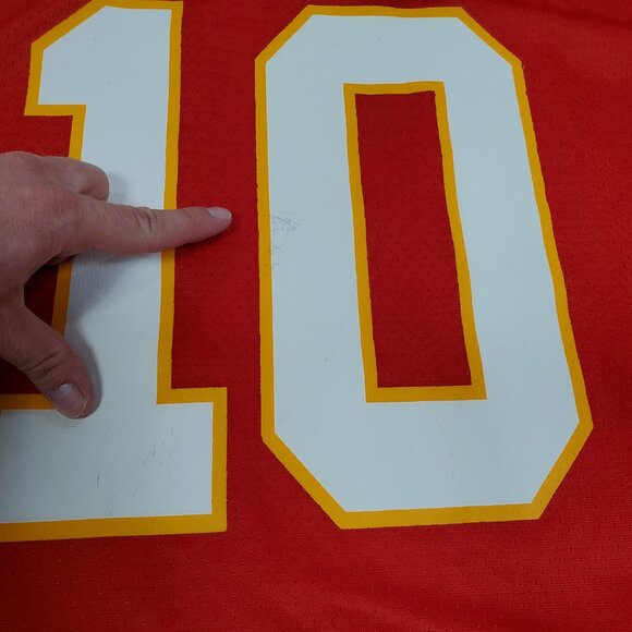 Kansas City Chiefs Jersey Mens Large Red Tyreek Hill NFL Pro Line Football * - Picture 3 of 12